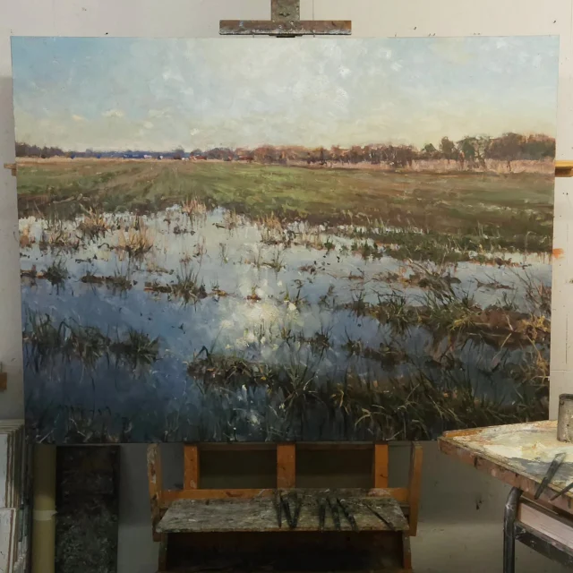 Feldrand, Öl auf Leinwand, 110x145cm

.

.

.

#contemporarylandscape #oilpaintersofinstagram #contemporaryoilpainting #oilpaintingartist #oilpaintingtechniques #kirchwerder #hamburgbergedorf #vierundmarschlande #vierlanden #bergedorf #elbwiesen #altengamme #wentorfbeihamburg #stormarn #herzogtumlauenburg
#typischnorddeutsch #norddeutschland #northgermany #northerngermany #norddeutscherealisten
#landlebenpur #natureloverforlife #landlust #landlebenpur #landluft #naturliebe💚 #biobauern #naturpur #biolandwirtschaft