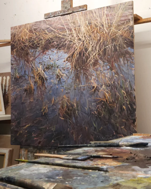 Ufer, 90 x 100cm, Öl auf Leinwand
.
.
.
.
#naturepassion #passionfornature #gras #Ufer #norddeutschland⚓️ #typischnorddeutsch #naturalbeauty #bergedorf #hamburgnature #landschaftsgemälde #landschaftsmalerei #contemporarypainter #paintingoftheweek #ordinarybeauty
